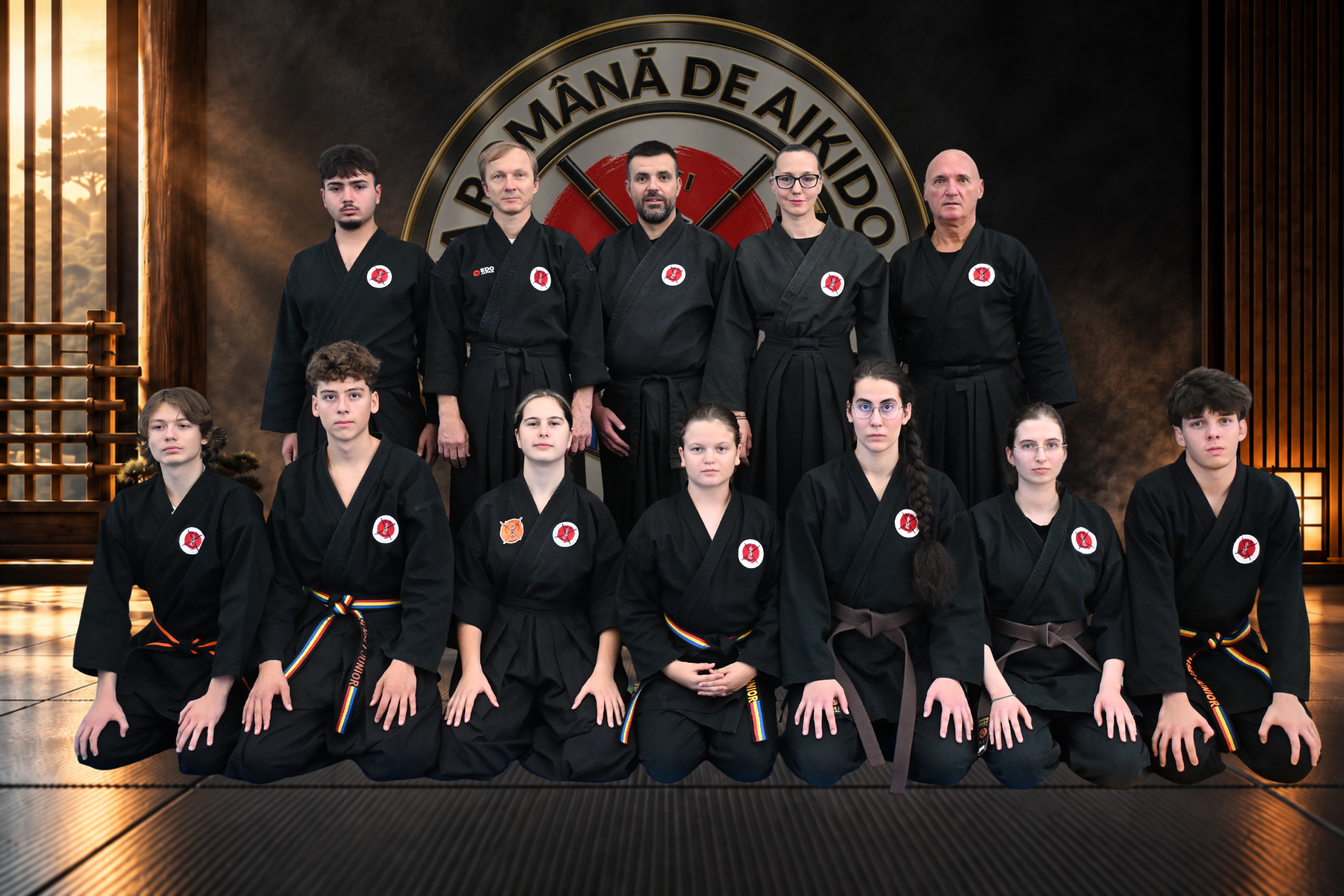 Membrii clubului Aiki-Kodokan