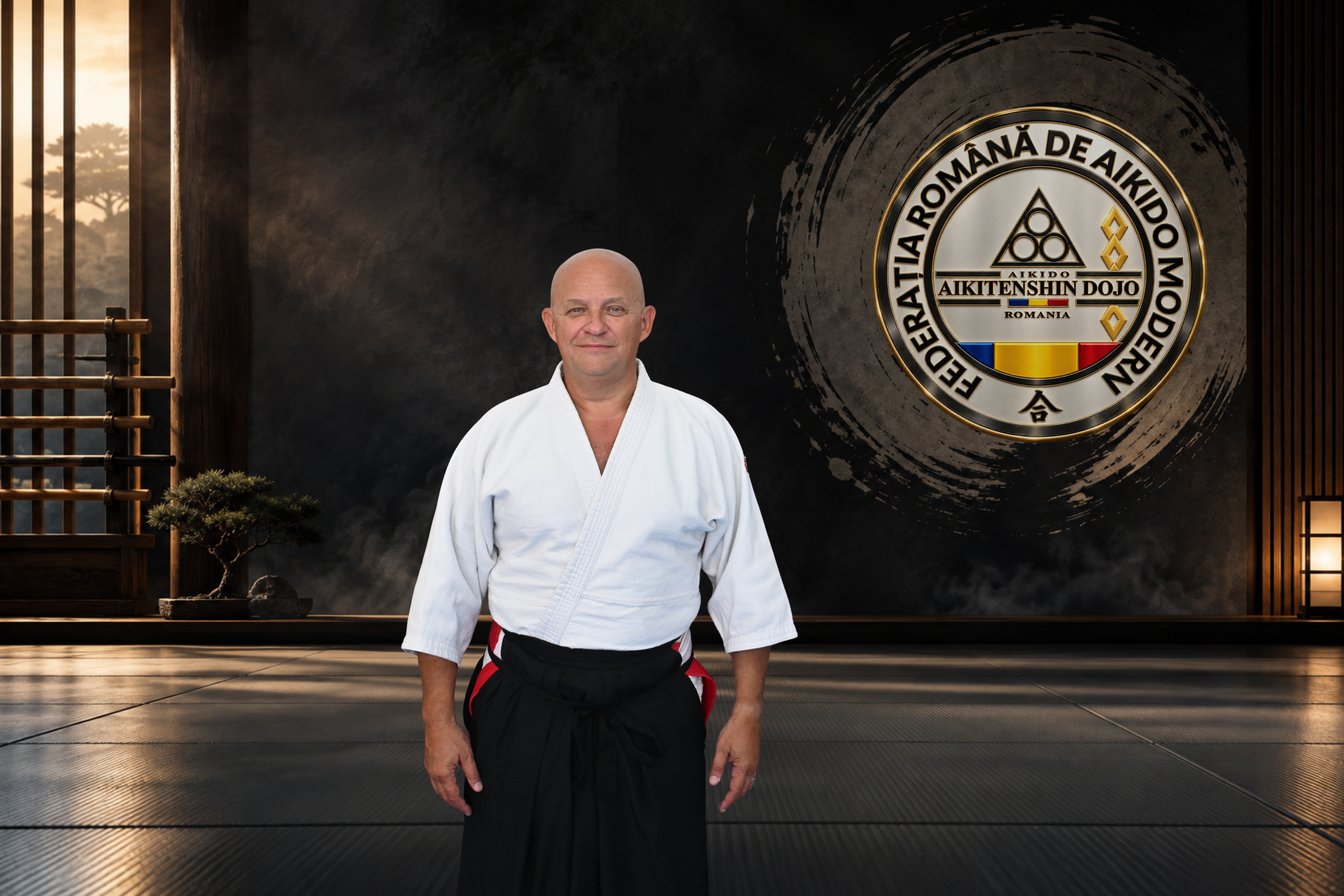 Membrii clubului Aikitenshin Dojo