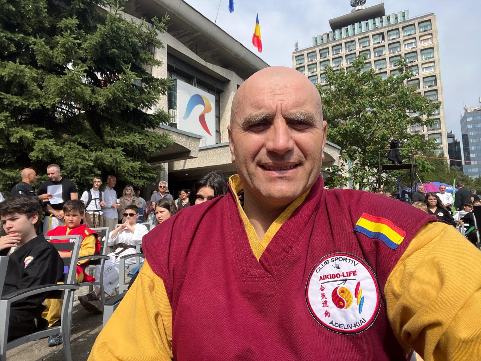 Demonstrație în aer liber