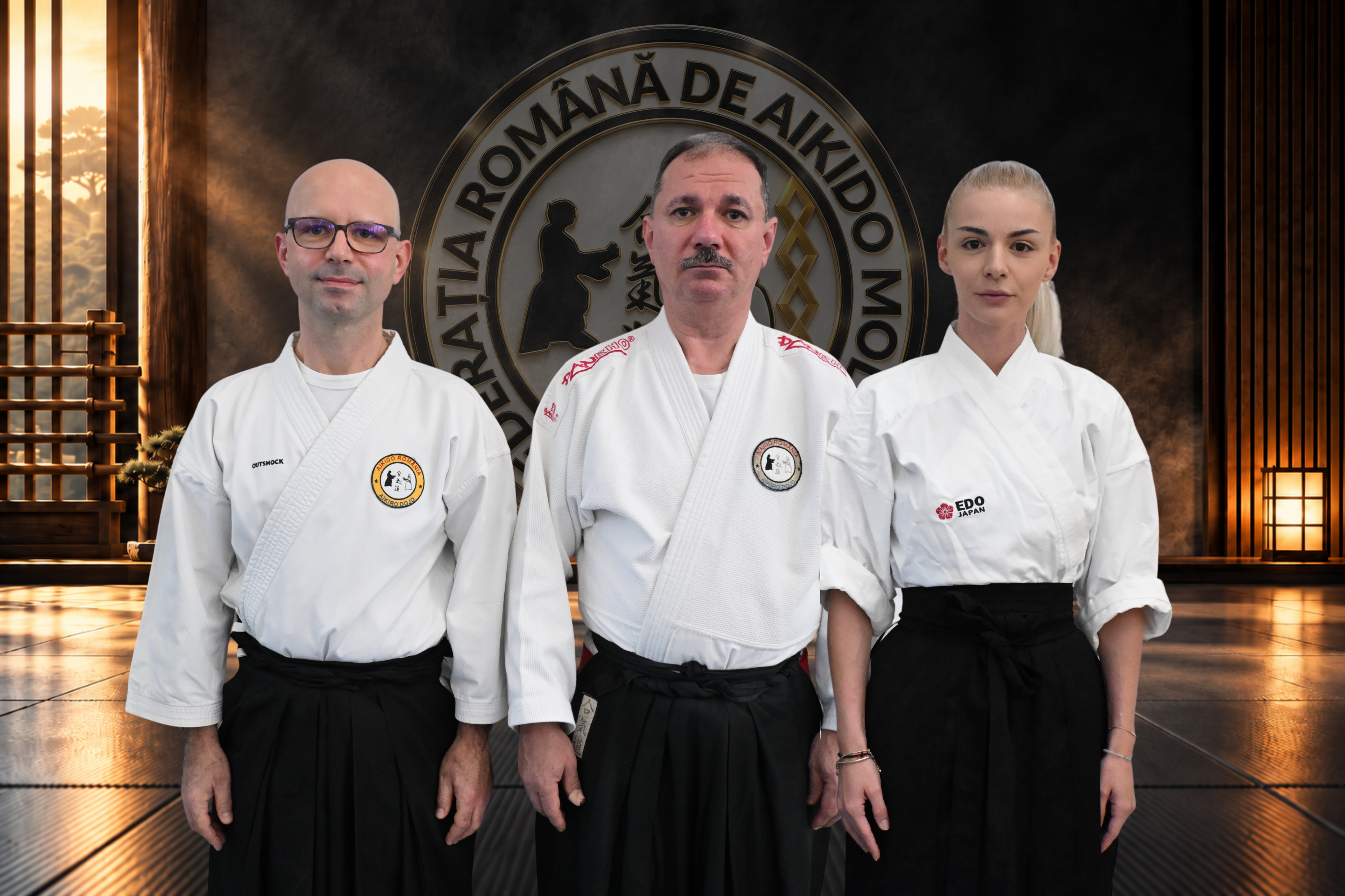Membrii clubului Aikiro Dojo
