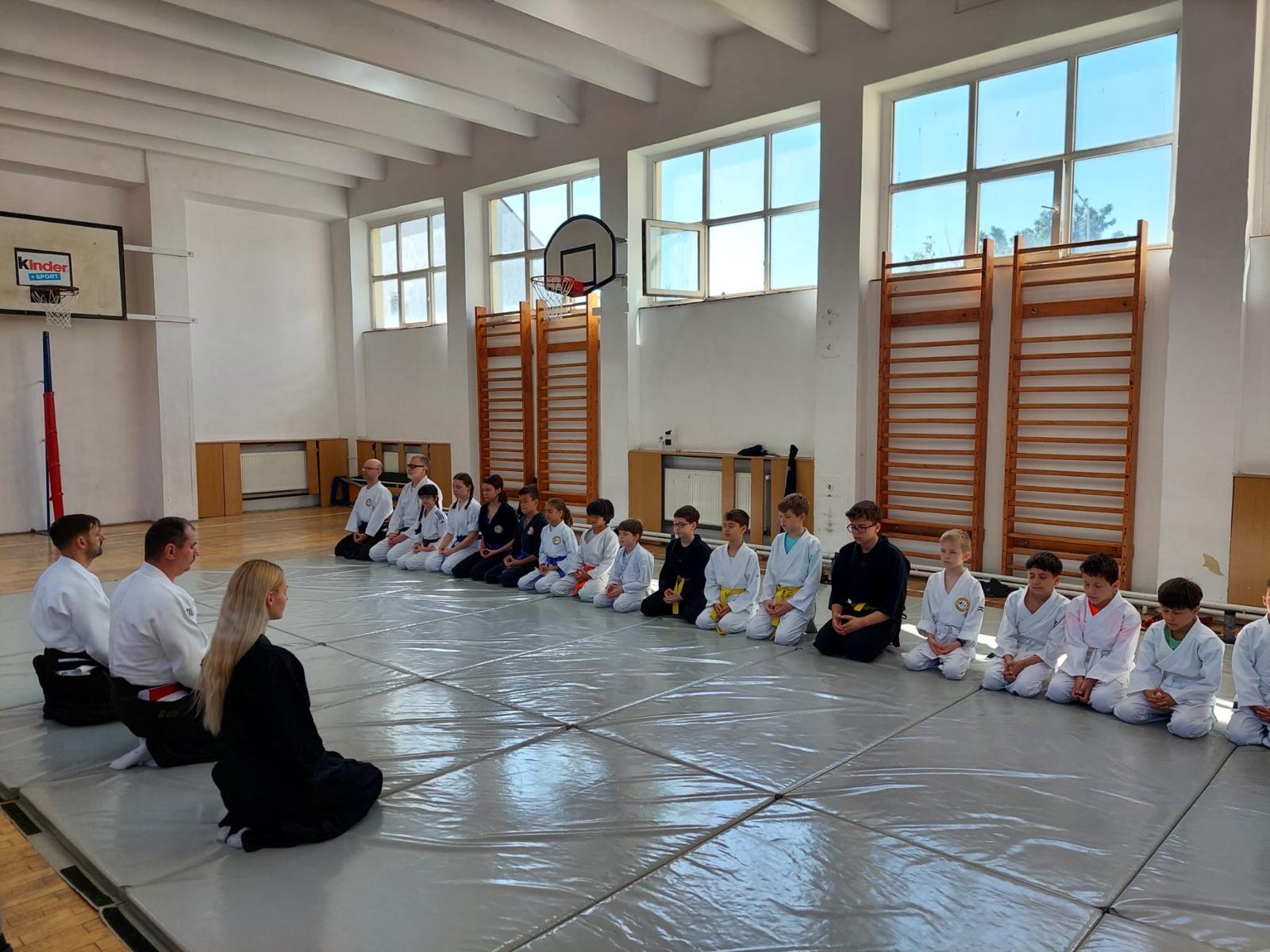 Antrenamente de Aikido