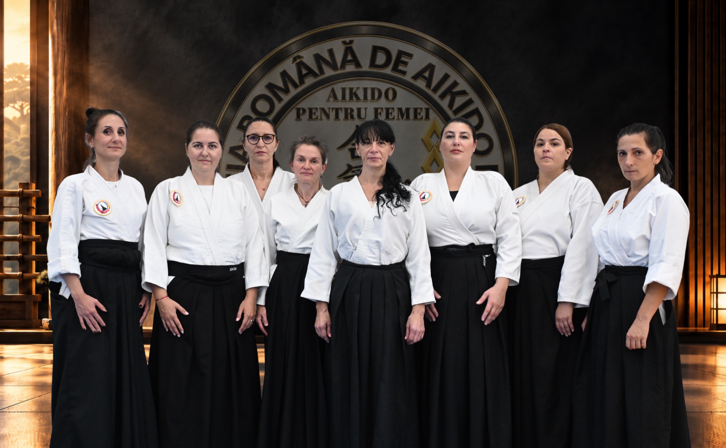 Membrii clubului Aikido pentru Femei