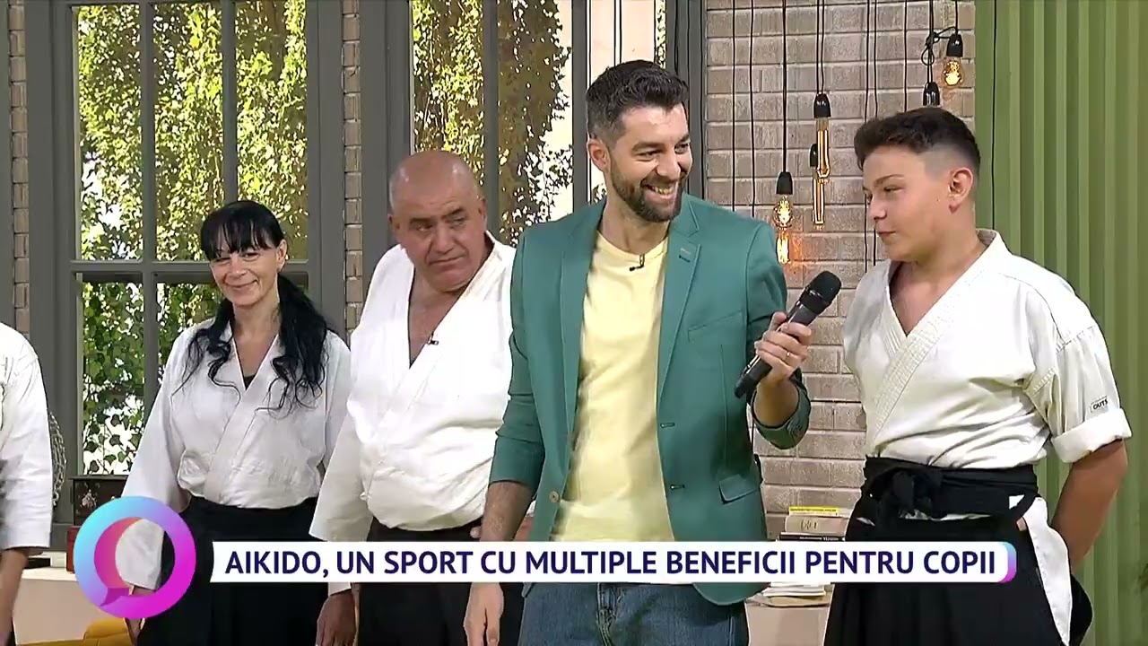 Aikido la TV: beneficiile pentru copii
